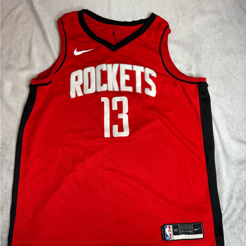 Nike Red Rockets Basketball Jersey